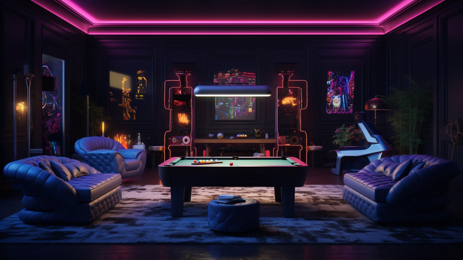 Pool Tables - Elhaz Interiors