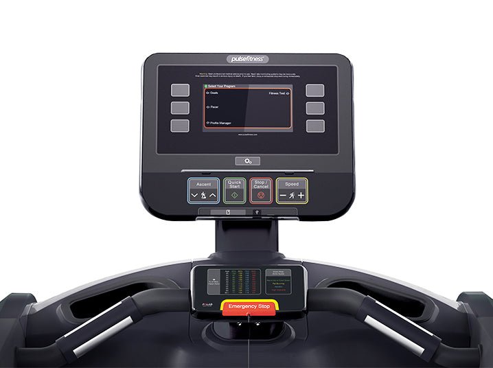 Pulse Fitness Run | Classic Treadmill with 7" Tactile Key Console - Exercise Machine - pulse fitness