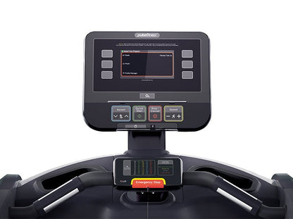 Pulse Fitness Run | Classic Treadmill with 7" Tactile Key Console - Exercise Machine - pulse fitness