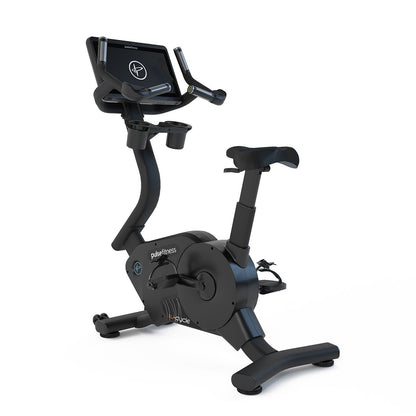 Pulse Fitness U - Cycle | Premium Upright Cycle with 18.5" Touchscreen Console (NFC Compatible) - Exercise Machine - pulse fitness