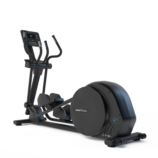 Pulse Fitness X - Train | Classic Elliptical Cross - Trainer with 7" Tactile Key Console Variable Stride - Exercise Machine - pulse fitness