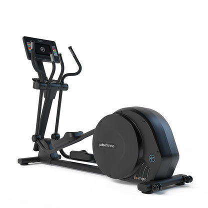 Pulse Fitness X - Train | Club Line Elliptical Cross - Trainer with 10.1" Touchscreen Console Fixed Stride (NFC Compatible) - Exercise Machine - pulse fitness