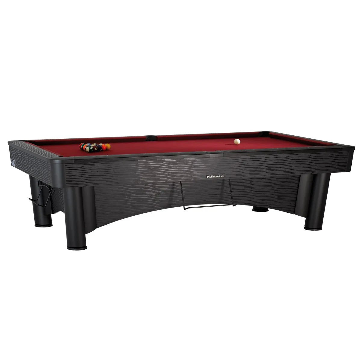 SAM K Steel II | Premium Pool Table | 8ft, 9ft - pool table - samleisure